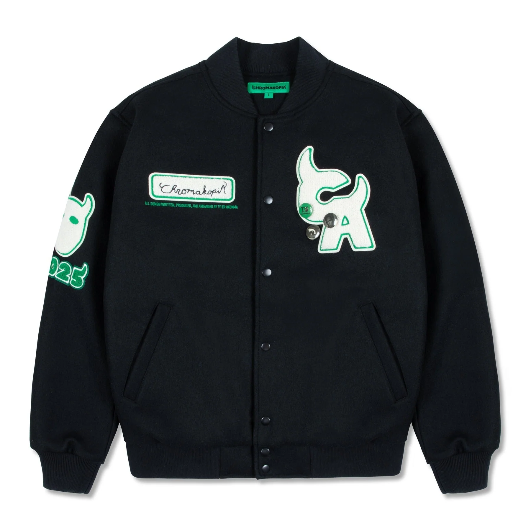 CHROMAKOPIA LETTERMAN - BLACK by GOLF WANG