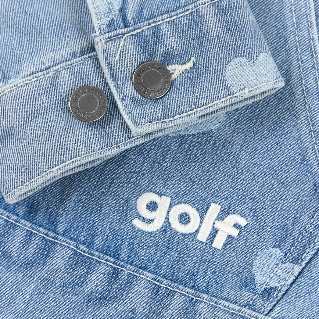 CRUSH DENIM JACKET by GOLF WANG - Image 3