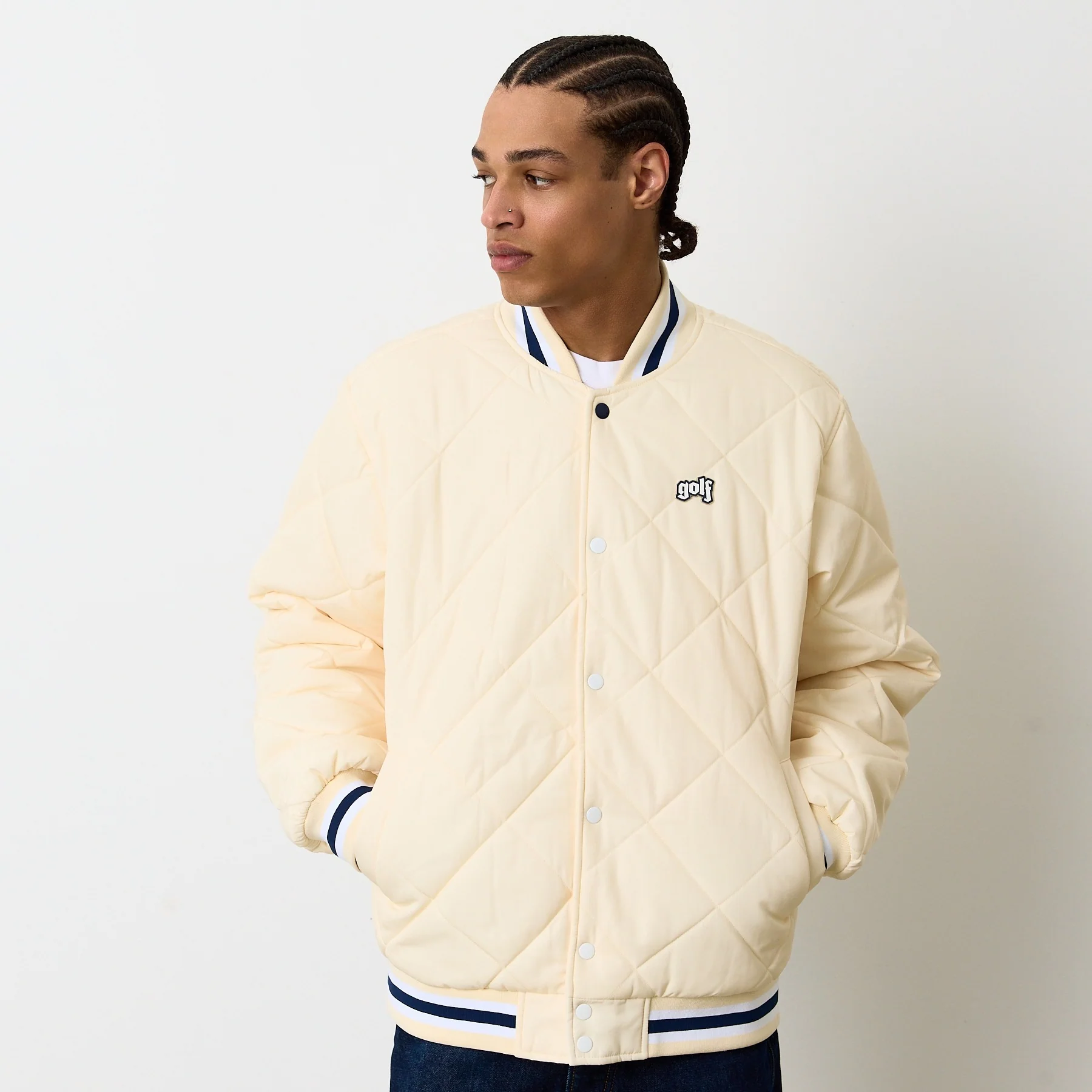 DANTE QUILTED BOMBER JACKET by GOLF WANG - Image 14