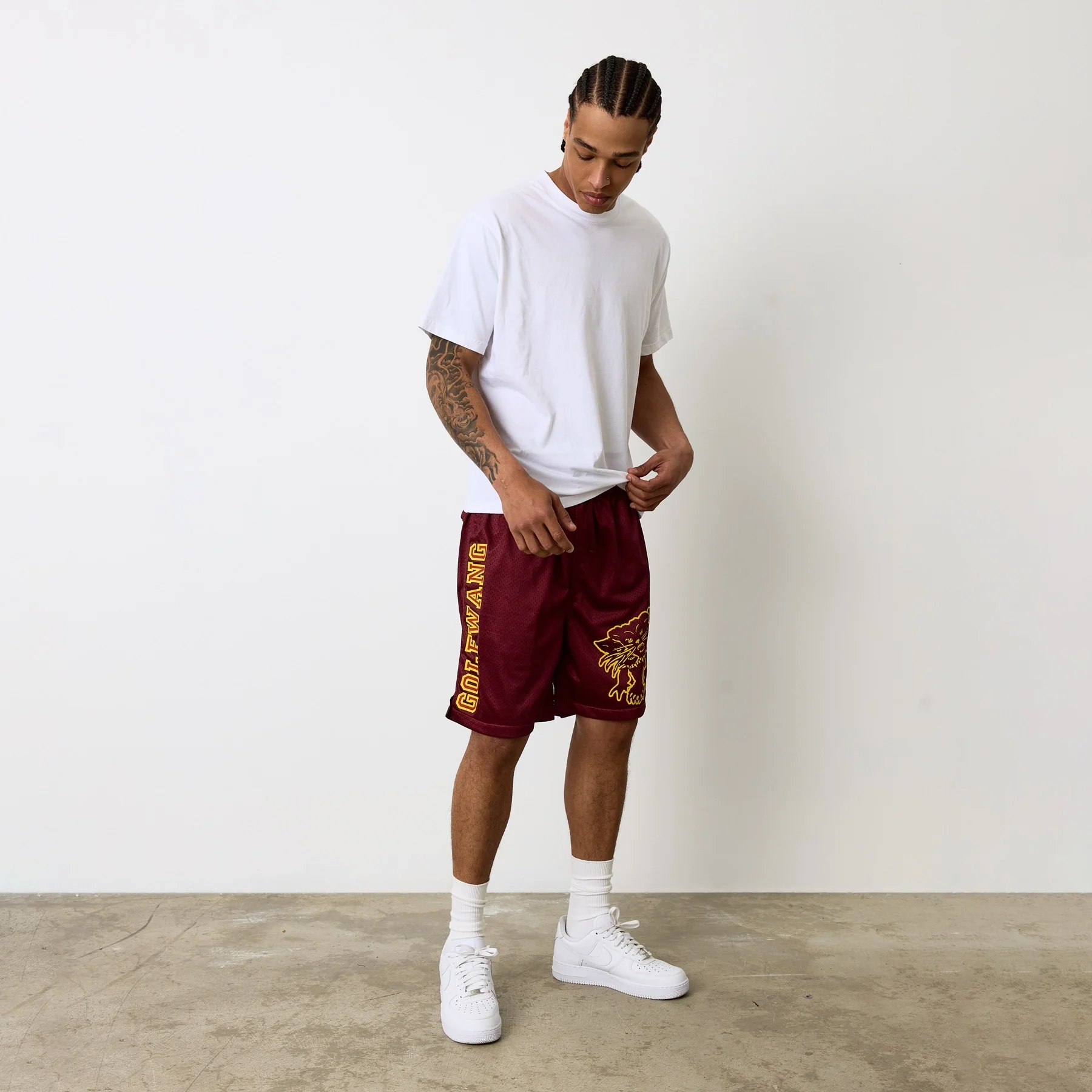 FATAL FURY MESH SHORTS by GOLF WANG - Image 6