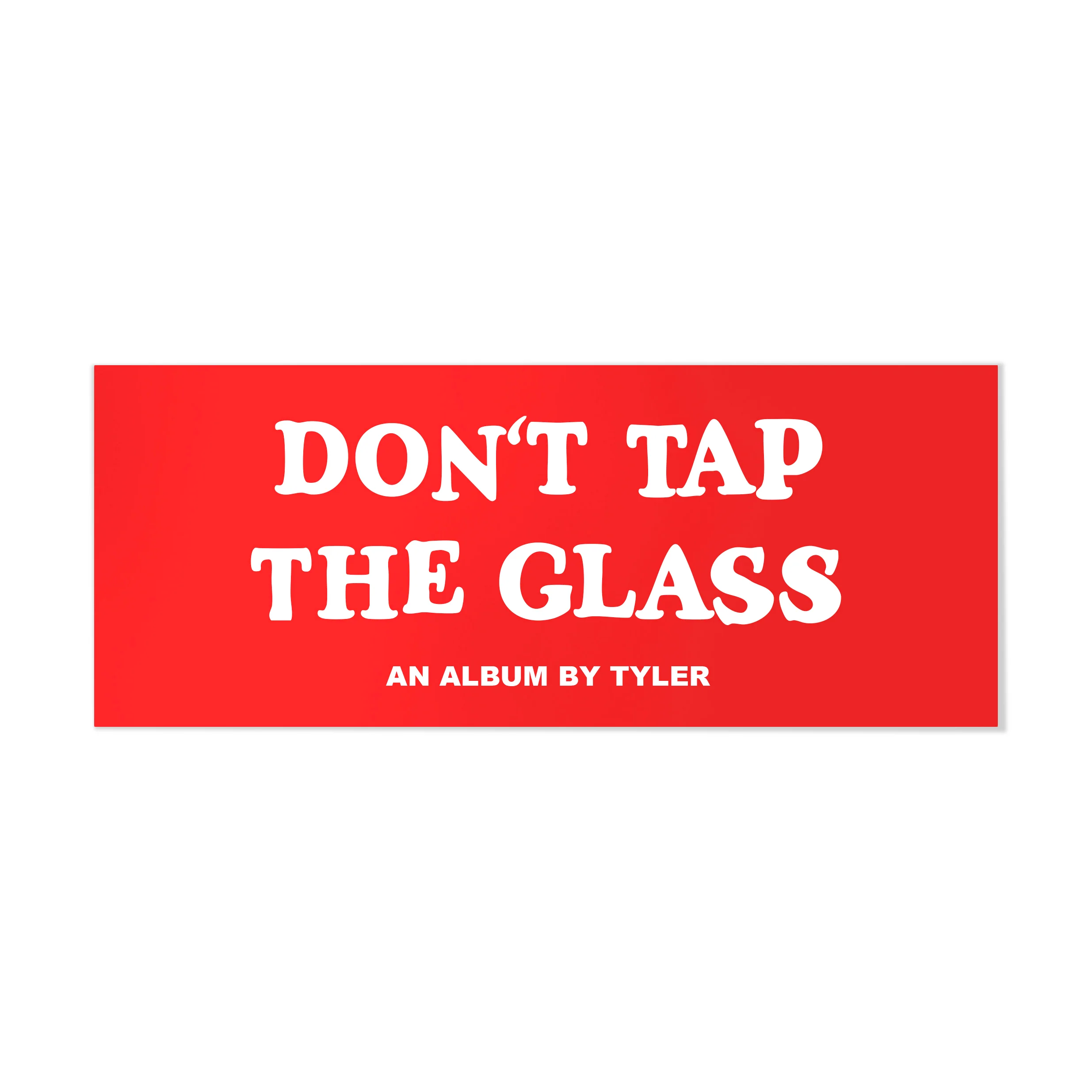 GLASS BOX LOGO STICKER - Image 3