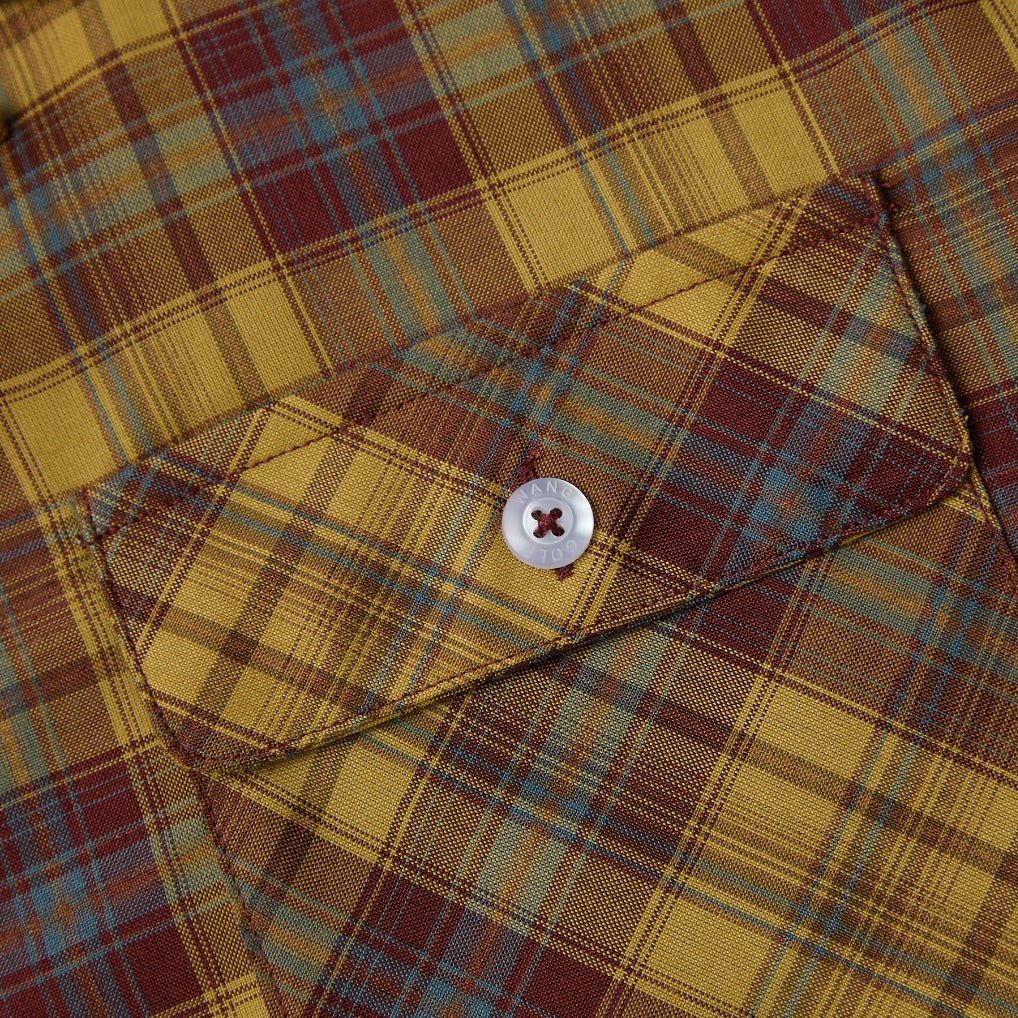 PLAID TUCKER BUTTON DOWN by GOLF WANG - Image 4