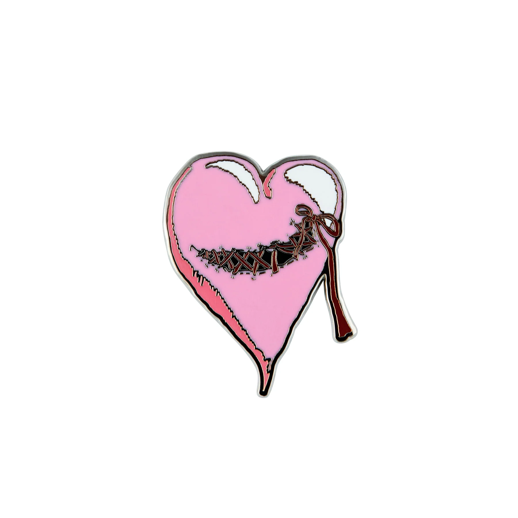 STITCHED HEART PIN by GOLF WANG - Image 2