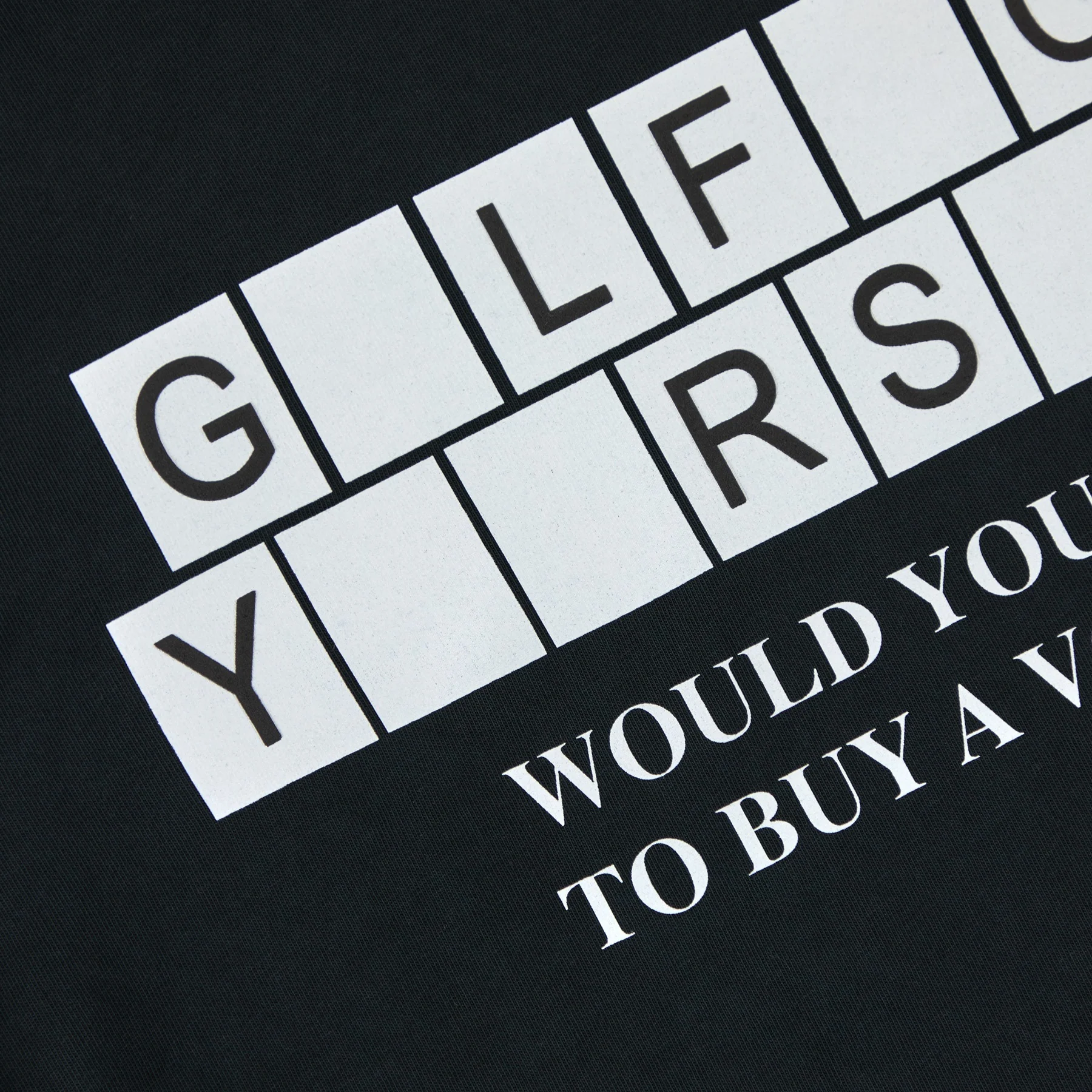 VOWEL TEE by GOLF WANG - Image 13