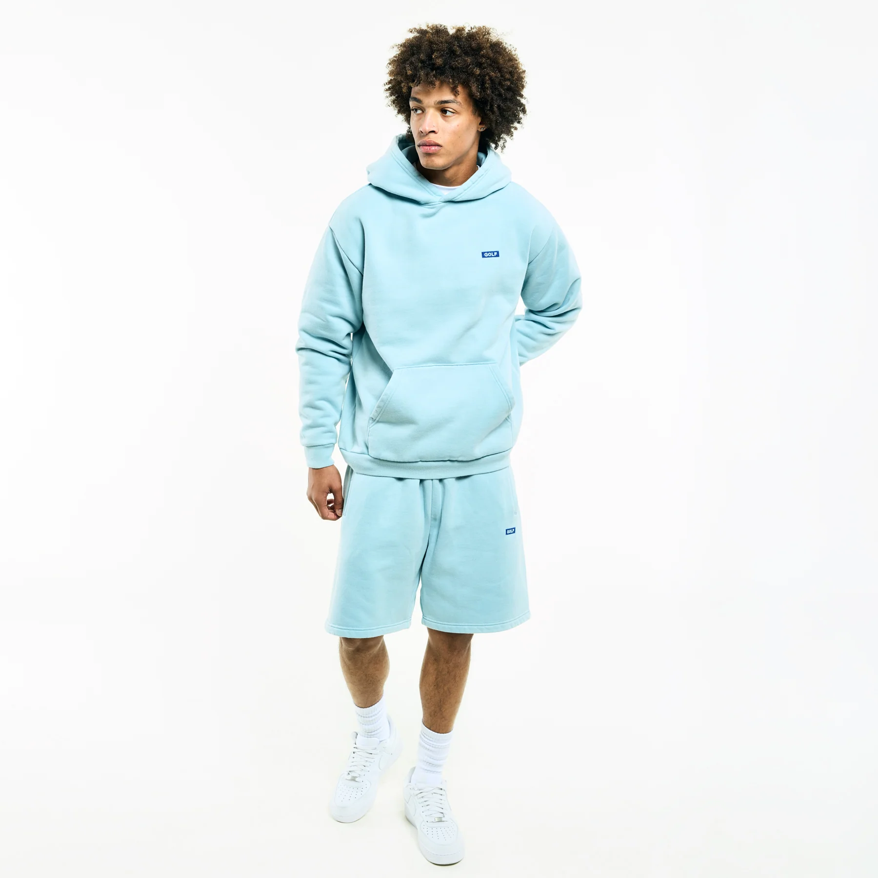 WASHED LOGO SWEATSHORTS by GOLF WANG - Image 10