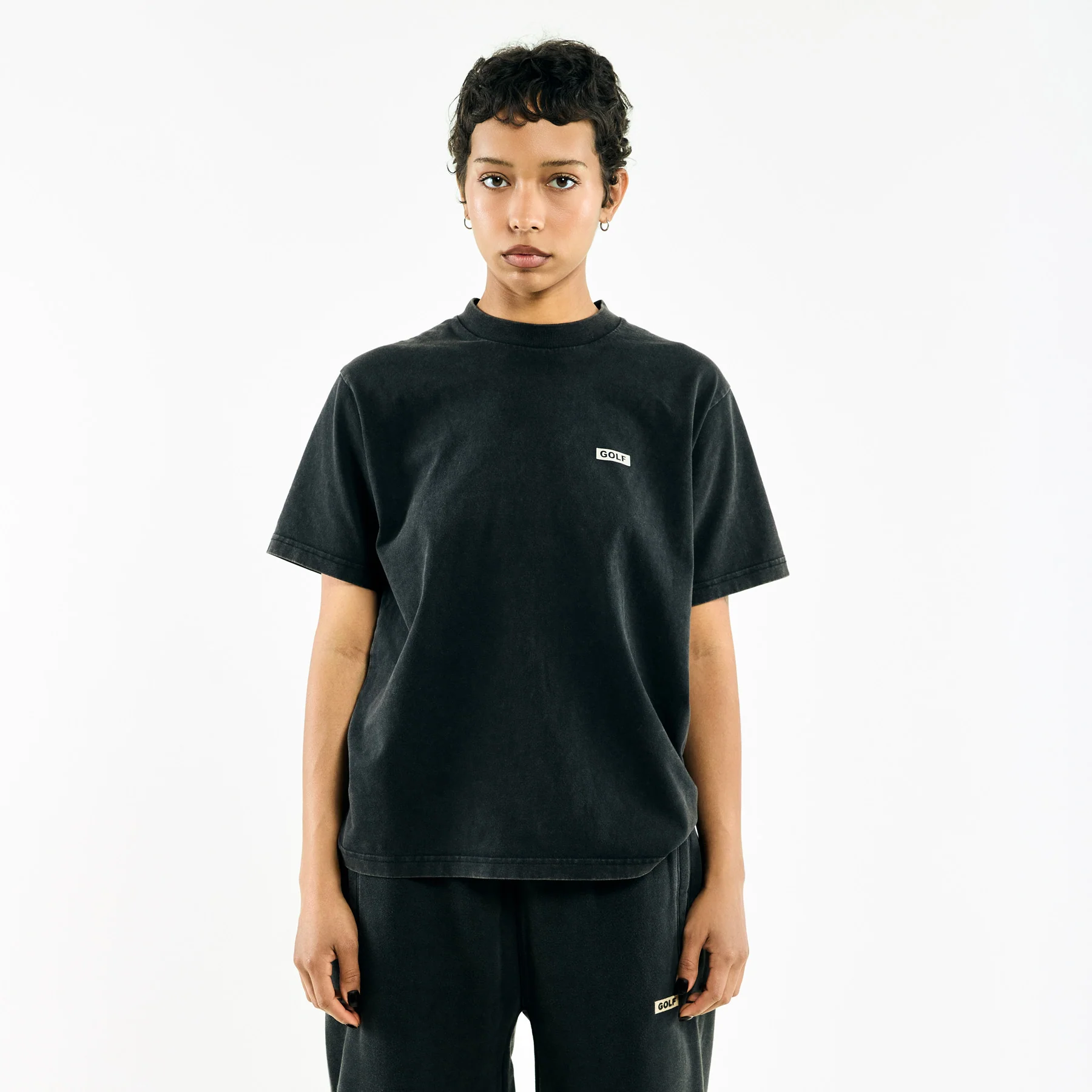 WASHED LOGO TEE by GOLF WANG - Image 18